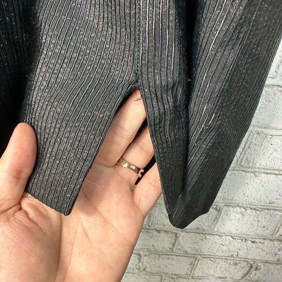 Badgley Mischka Mark & James Dress Strapless Mini Stud Bead Strapless Black Gold - Picture 12 of 13